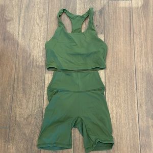 Paragon Fitwear matching green set